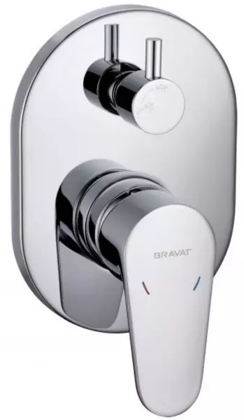 

Смеситель для душа «Bravat» Eler FB848238CP2RUS хром