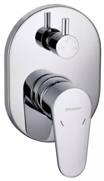 

Смеситель для душа «Bravat» Eler FB848238CP3RUS хром
