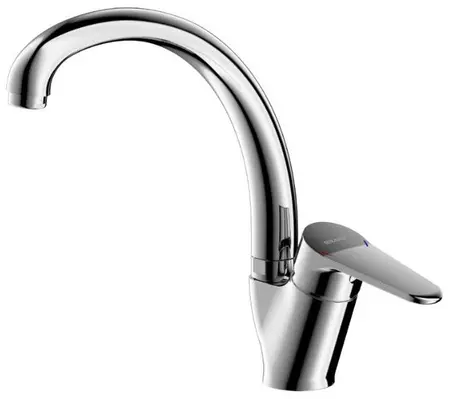 

Смеситель для кухонной мойки «Bravat» Emeralda F7135147CP1RUS хром