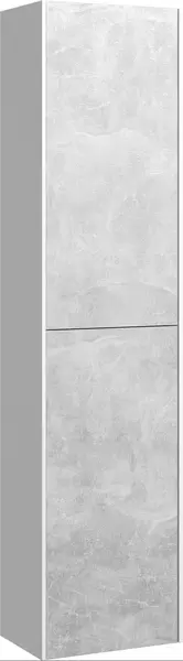 Пенал «Aqwella 5 Stars» Mobi 36-23 подвесной бетон светлый/белый универсальный