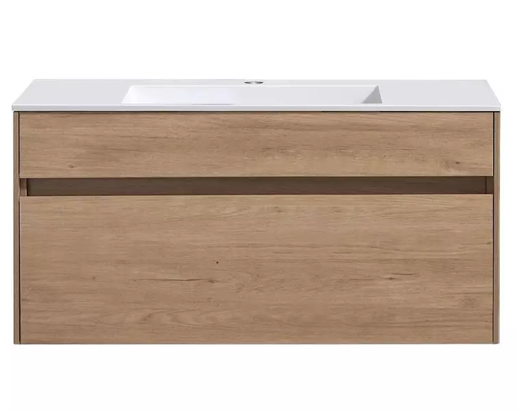 

Тумба с раковиной «Vincea» Chiara 100 с 1 ящиком (100/48 белая) подвесная N.Oak