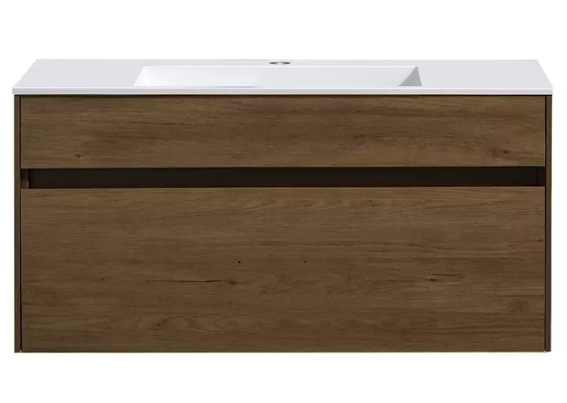 

Тумба с раковиной «Vincea» Chiara 100 с 1 ящиком (100/48 белая) подвесная T.Oak