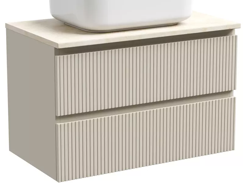 

Тумба под раковину «Sancos» Snob T 80 подвесная Beige Soft