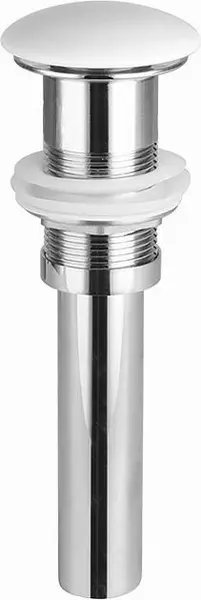 Донный клапан для раковины «Ceramica Nova» CN2000MW с механизмом Клик-Клак белый матовый