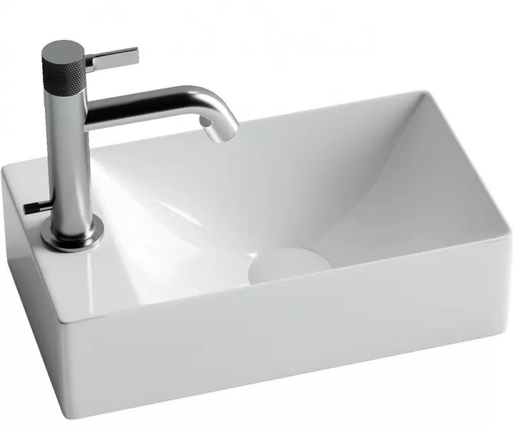 

Раковина «Ceramica Nova» Element 37/21 CN5008 фарфоровая белая левая