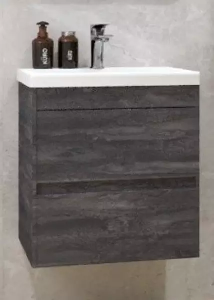 Тумба с раковиной Art Max Family-M 50 50 подвесная Iron Stone 26590₽