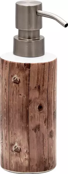 

Дозатор для мыла «Ridder» Woody 2112508 на стол бежевый/коричневый