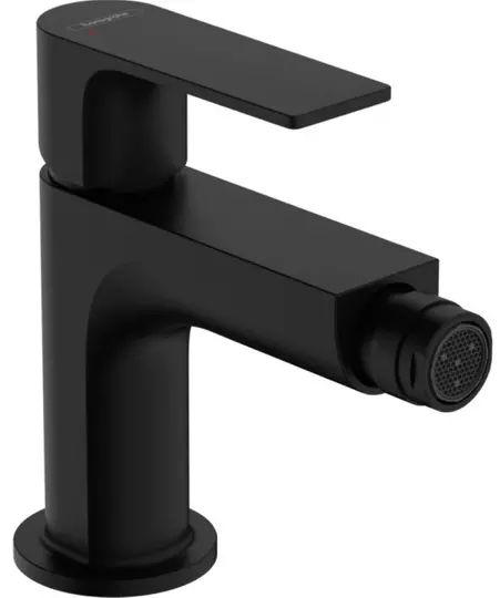 

Смеситель для биде «Hansgrohe» Rebris E 72211670 с донным клапаном чёрный матовый