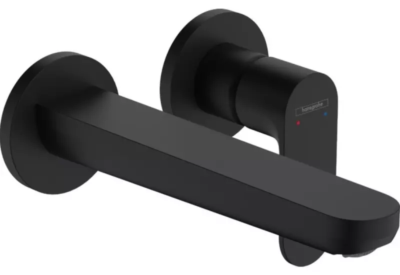 

Внешняя часть смесителя «Hansgrohe» Rebris S 72528670 чёрная матовая