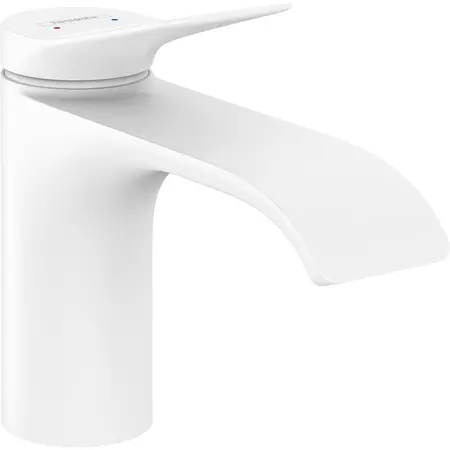 

Смеситель для раковины «Hansgrohe» Vivenis 75010700 с донным клапаном белый матовый