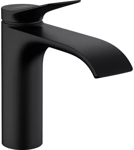 

Смеситель для раковины «Hansgrohe» Vivenis 75020670 с донным клапаном чёрный матовый