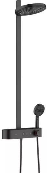

Душевая система «Hansgrohe» Pulsify Showerpipe 260 2jet 24240670 с термостатом чёрная матовая