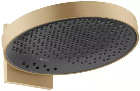 

Верхний душ «Hansgrohe» Rainfinity 26234140 шлифованная бронза