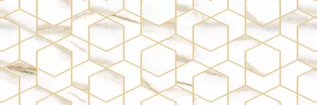

Настенный декор «Geotiles» Damiano 90x30 78802509 gold