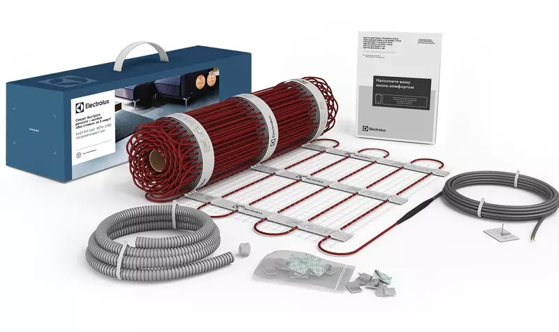 

Электрический теплый пол «Electrolux» EEFM 2-180-2 + ЕТВ-10 комплект
