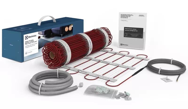 

Электрический теплый пол «Electrolux» EEFM 2-180-4 + ЕТВ-10 комплект