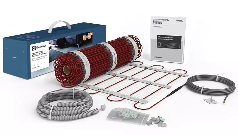 

Электрический теплый пол «Electrolux» EEFM 2-180-5 + ЕТВ-10 комплект