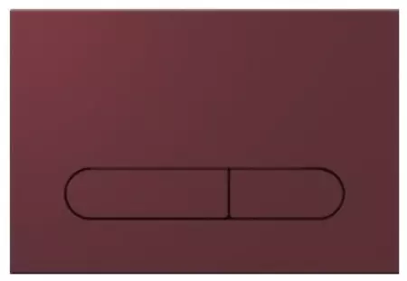 

Кнопка смыва «Isvea» Sotti 54ST0112I бордовый матовый