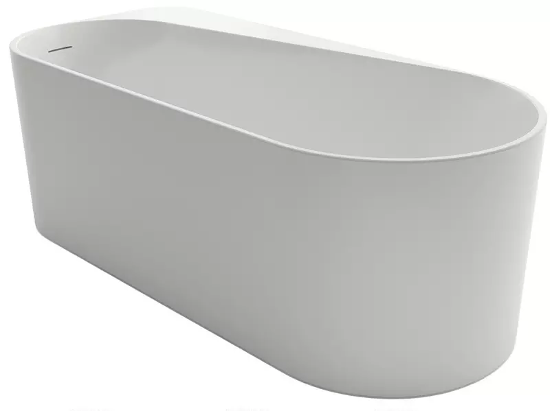 

Ванна акриловая «Azario» Fano 170/80 с каркасом с сифоном белая левая
