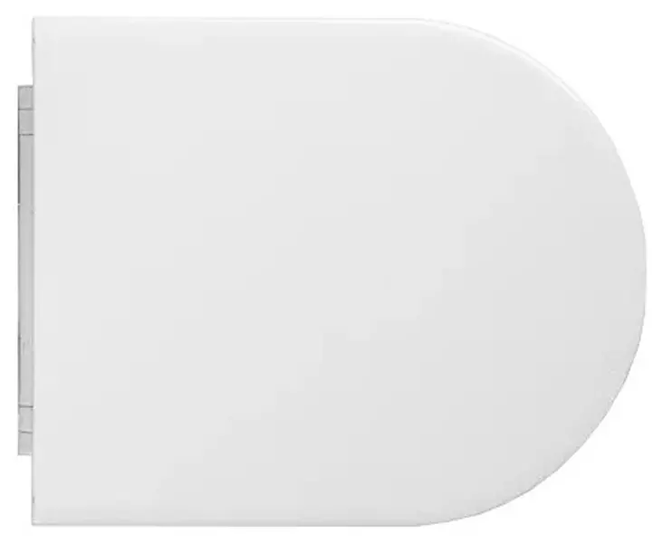 Сиденье для унитаза «Акватек» Леон AQ0185-00 дюропласт с микролифтом белое, цвет белый