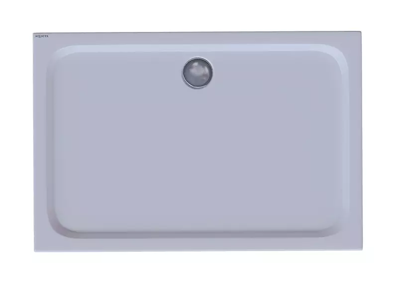 Душевой поддон «Акватек» DPA-0000006 120/90 средний акриловый прямоугольный белый без сифона