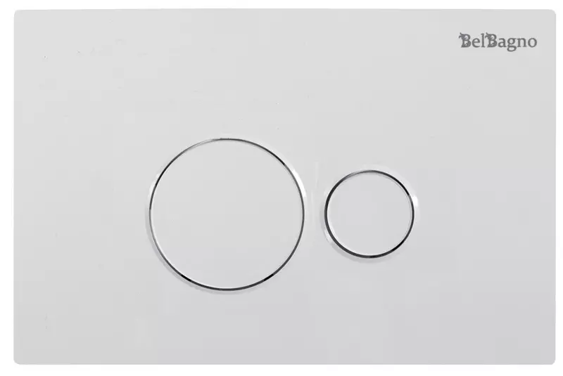 

Кнопка смыва «Belbagno» BB082BL белая