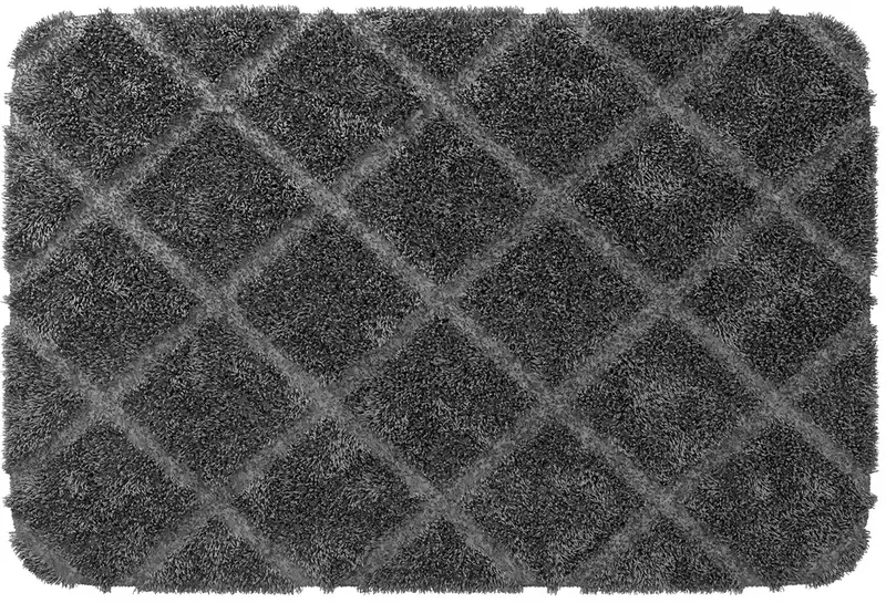 

Коврик для ванной «WasserKRAFT» Lippe BM-6512 90/60 микрофибра charcoal gray