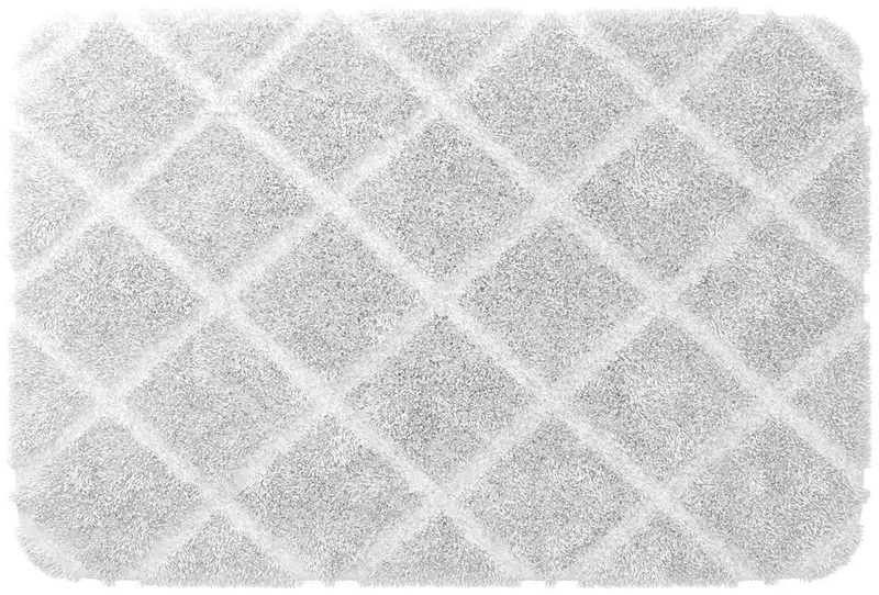 

Коврик для ванной «WasserKRAFT» Lippe BM-6518 90/60 микрофибра white
