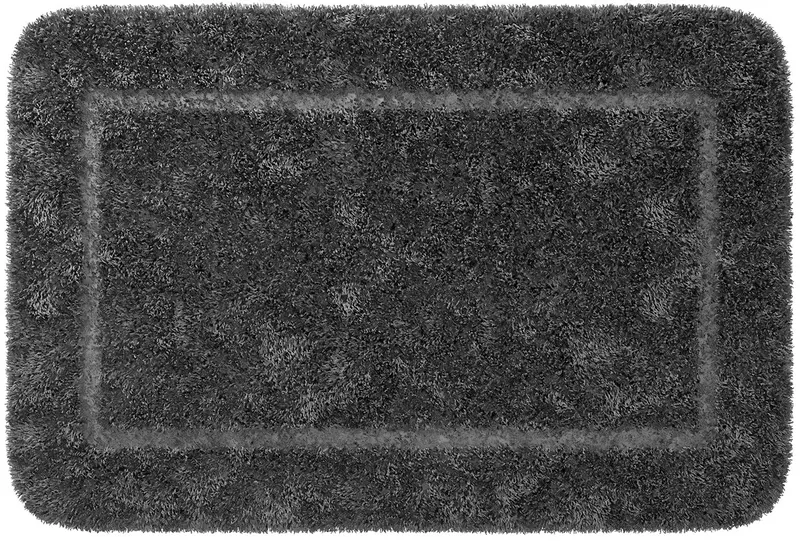 

Коврик для ванной «WasserKRAFT» Lopau BM-6012 90/60 микрофибра charcoal gray