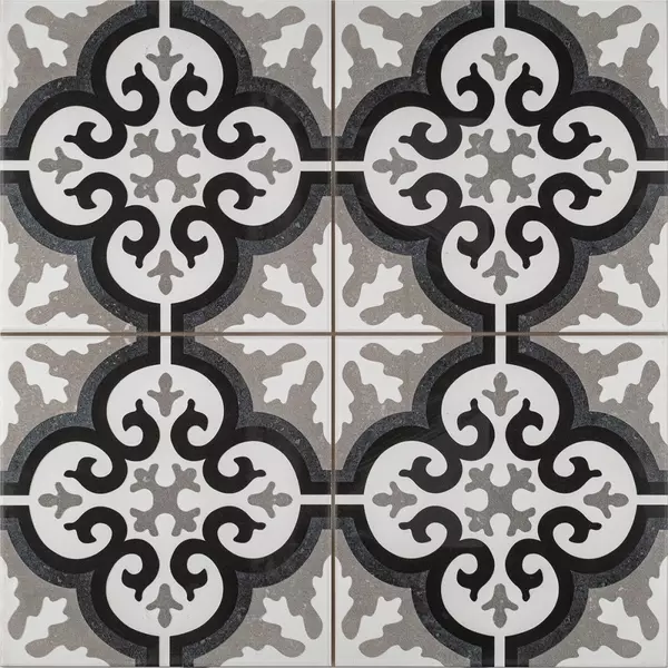 

Напольная плитка «Etili Seramik» Manisa Matt. 45x45 pre cut 00000016943 black