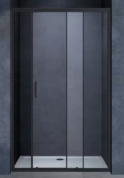 

Душевая дверь «Vincea» Alpha VDS-3AL120CLB 120/190 прозрачная/чёрная