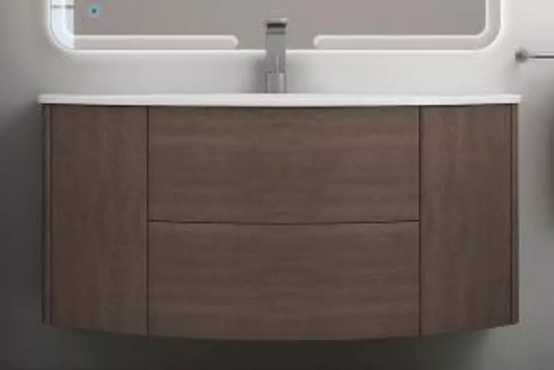 

Тумба с раковиной «Cezares» Eden 120 (Eden 120/52) подвесная Rovere scuro Soft
