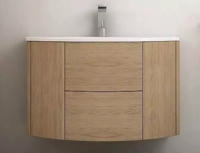 

Тумба с раковиной «Cezares» Eden 90 (Eden 92/51) подвесная Rovere Tabacco