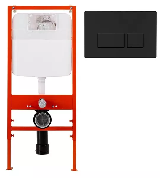 

Инсталляция для унитаза с кнопкой «Belbagno» BB026/BB044NERO