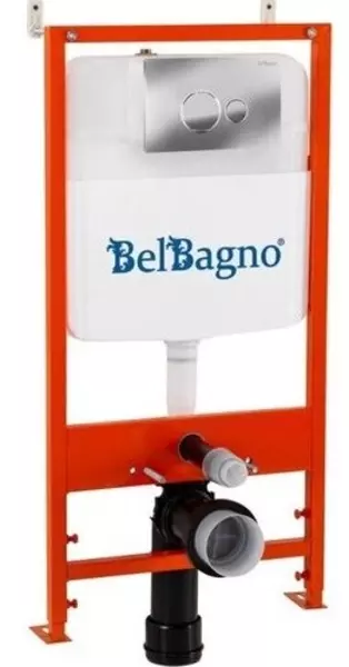 

Инсталляция для унитаза с кнопкой «Belbagno» BB026/BB081CR