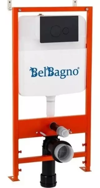 

Инсталляция для унитаза с кнопкой «Belbagno» BB026/BB084NERO