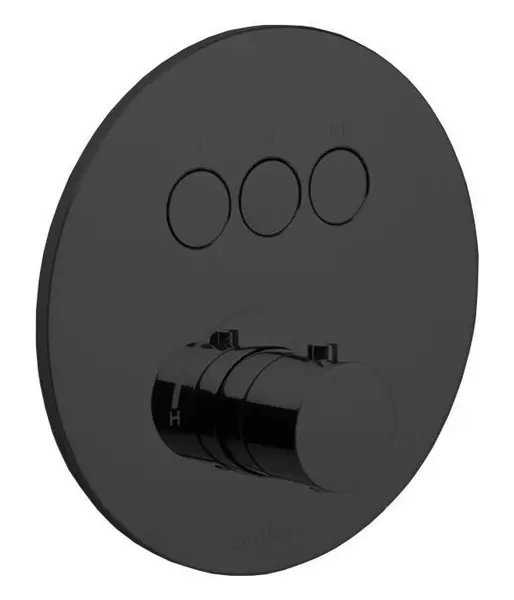 

Внешняя часть смесителя «Paffoni» Compact Box CPM019NO чёрный матовый