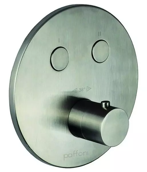 

Внешняя часть смесителя «Paffoni» Compact Box CPT018ST сталь