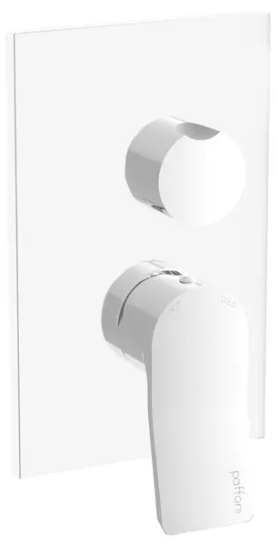 

Смеситель для душа «Paffoni» Tilt TI018BO/M белый матовый