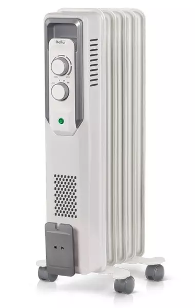 

Масляный радиатор «Ballu» CUBE BOH/CB-05W 1000 (5 секций) с термостатом белый