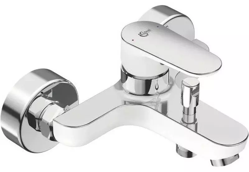 

Смеситель для ванны «Ideal Standard» Tyria BC157HO белый матовый/хром