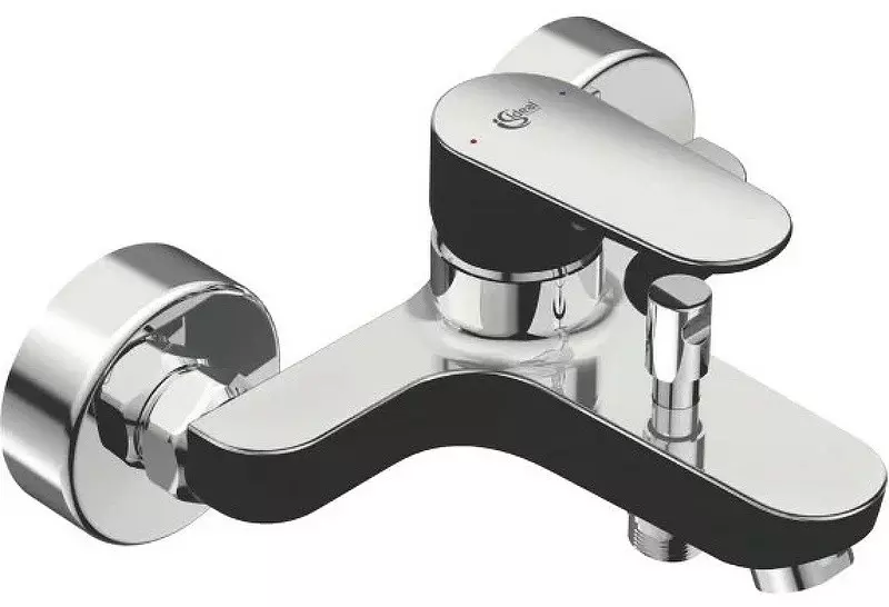 

Смеситель для ванны «Ideal Standard» Tyria BC157HS чёрный матовый/хром