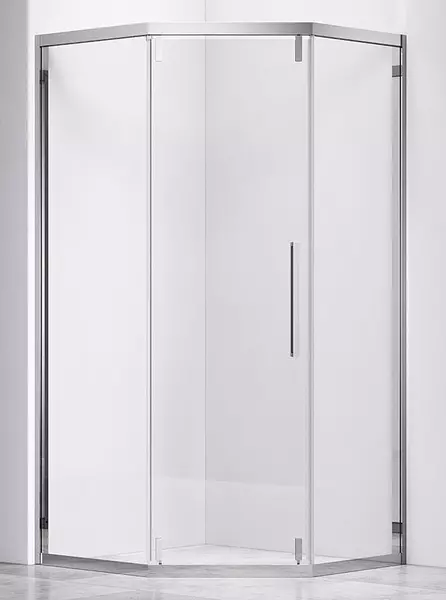 

Душевой угол-ограждение «Vincea» Show VSP1-4SH100CL 100/100 прозрачный/хром многоугольный без поддона универсальный