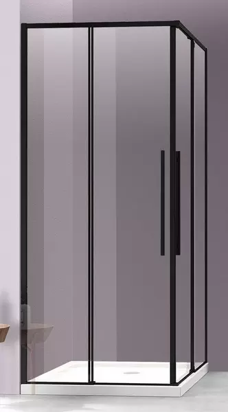 

Душевой угол-ограждение «Vincea» Slim-N VSS-4SN8010CLB 100/80 прозрачный/чёрный прямоугольный без поддона универсальный
