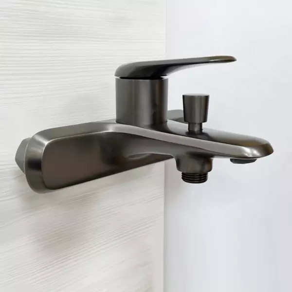 

Смеситель для ванны «Comforty» FE074E-CGT графит