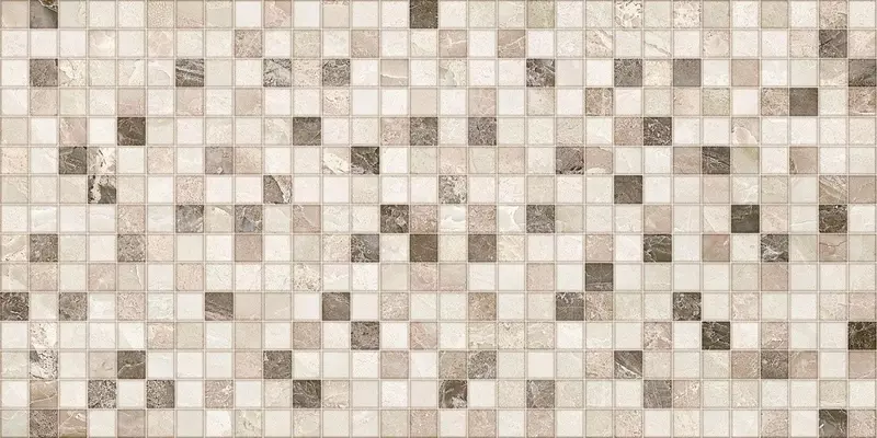 

Настенная мозаика «Eurotile Ceramica» Hermitage Glossy 60x30 01-00018505 beige