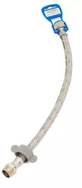

Подводка гибкая «Azario» 0,4 м г/ ш силиконовая оболочка (1шт.) 40 см