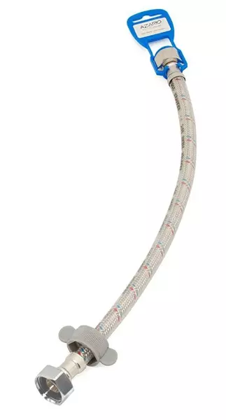 

Подводка гибкая «Azario» 0,8 м г/ г силиконовая оболочка (1шт.) 80 см