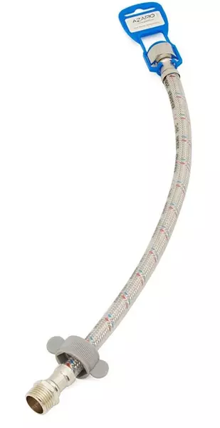 

Подводка гибкая «Azario» 1,0 м г/ ш силиконовая оболочка (1шт.) 100 см