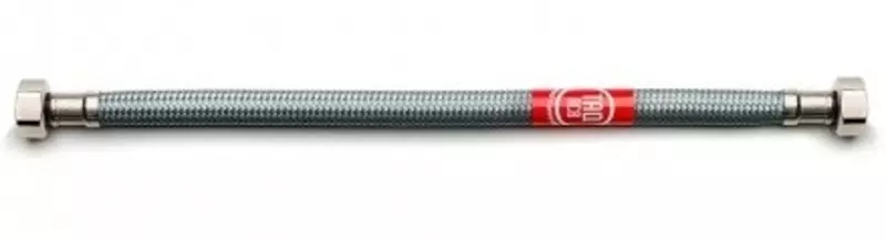 

Подводка гибкая в нержавеющей оплётке «Tucai» 1/2"-1/2" Г/ Г-1,2 м (1шт.) 120 см